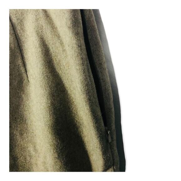 RRL Ralph Lauren Vintage Wool Green Embroidered Knee-Length Skirt 10 - Picture 11 of 16